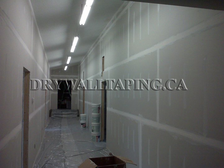 Commercial Drywall Taping Contractor Services