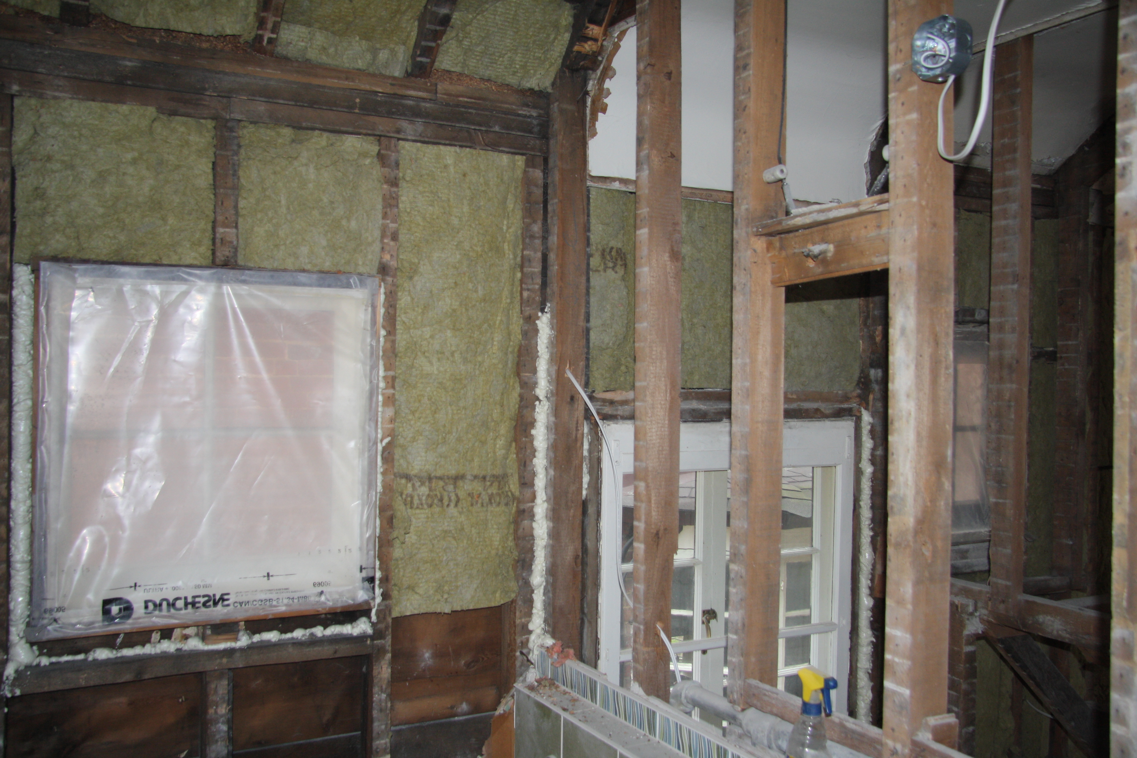 17 Bathroom After Demolition Drywall Installation and Taping Services